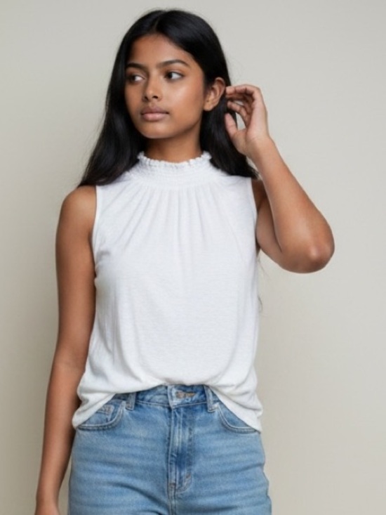 Nation LTD Tops - Nation LTD Winona Victorian Tank Perfectly Undone White Small